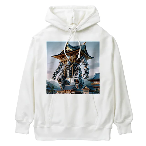 出雲大社ロボ Heavyweight Hoodie