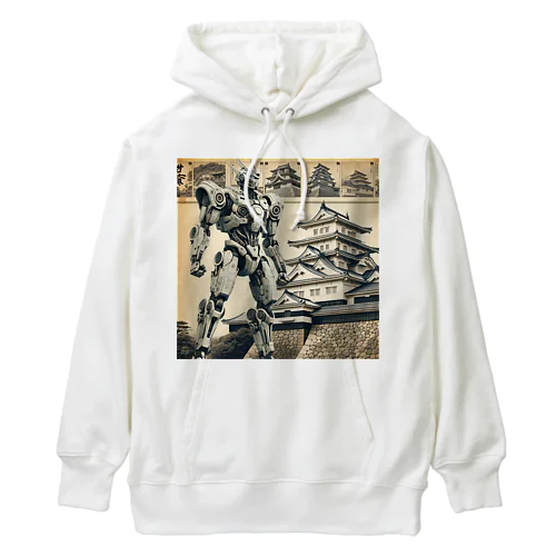 彦根城ロボ Heavyweight Hoodie