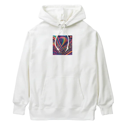 サイケデリックな世界 Heavyweight Hoodie