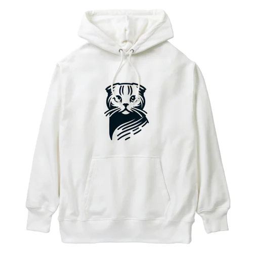 スコティッシュフォールド2 Heavyweight Hoodie