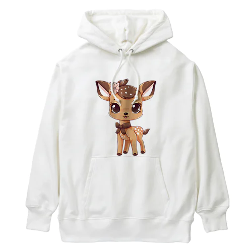 可愛い鹿 Heavyweight Hoodie