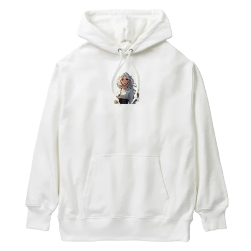 Art和服美女！ Heavyweight Hoodie