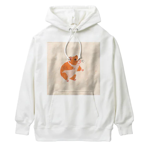 おもしろハムスター Heavyweight Hoodie