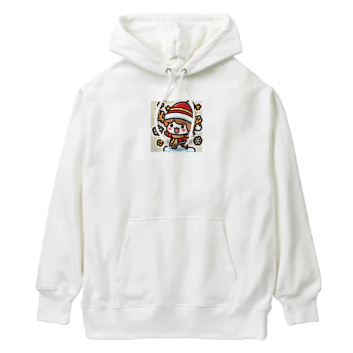 冬の魔法使い Heavyweight Hoodie