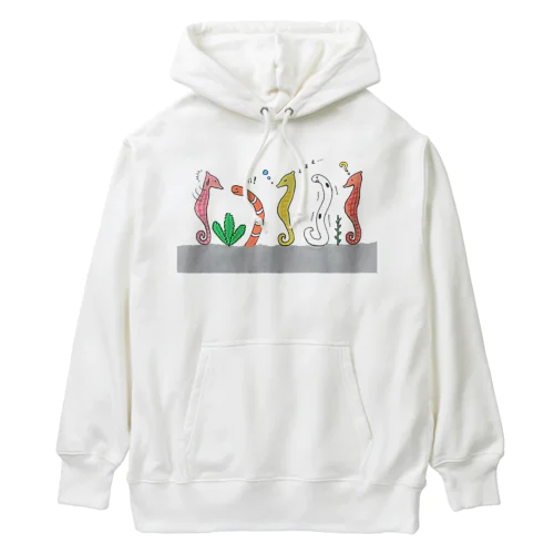 [森図鑑] 仲間に入れて（背景なし） Heavyweight Hoodie