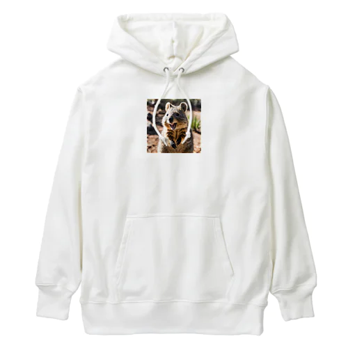 はじける笑顔のクオッカちゃん Heavyweight Hoodie