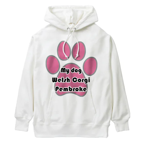 愛犬ウェルシュコーギーペンブローク Heavyweight Hoodie