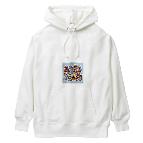 ゴールデン家族　2000年代風で Heavyweight Hoodie