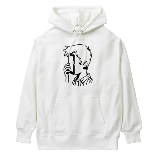 スマホしかみれない Heavyweight Hoodie