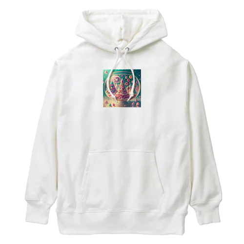 お菓子の国のおかしな飴の雨 Heavyweight Hoodie