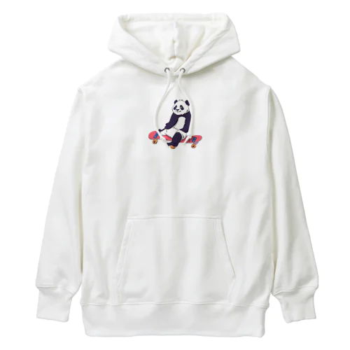 ダイカット ある日のぱんだ Heavyweight Hoodie