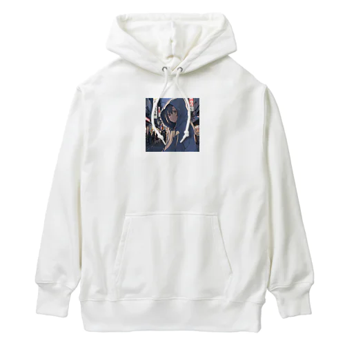 パーカーフードの少女　池袋編2 Heavyweight Hoodie