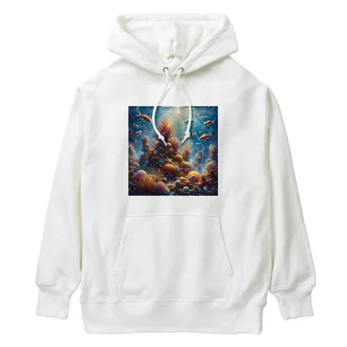 *Gu~mimi*珊瑚の世界 Heavyweight Hoodie