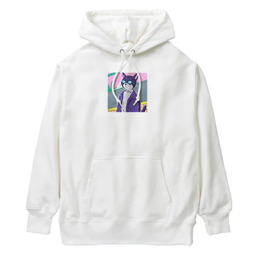 ヌコ博士 Heavyweight Hoodie