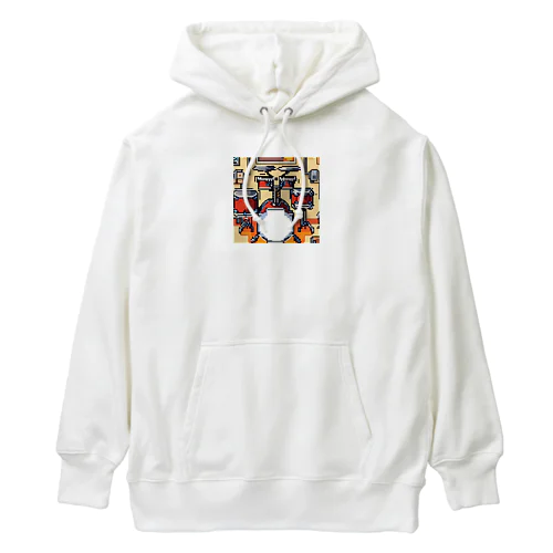 ドラムセット Heavyweight Hoodie