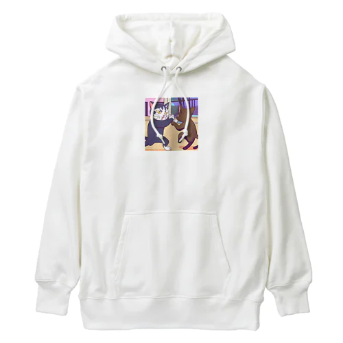 タイマン猫 Heavyweight Hoodie