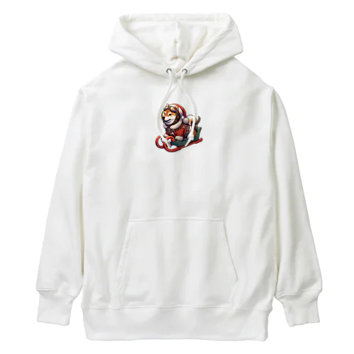 柴ライダーサンタ Heavyweight Hoodie