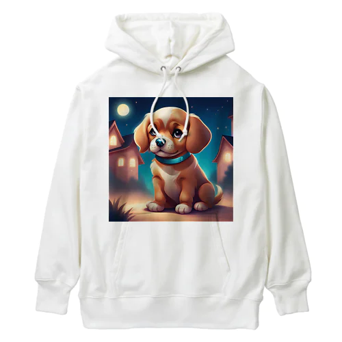 かわいい犬＃４ Heavyweight Hoodie