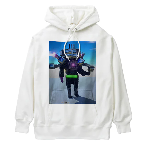 アップグレード・タイタンラージテレビマン Heavyweight Hoodie