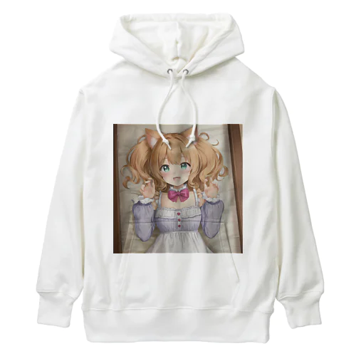 ねこ娘 Heavyweight Hoodie