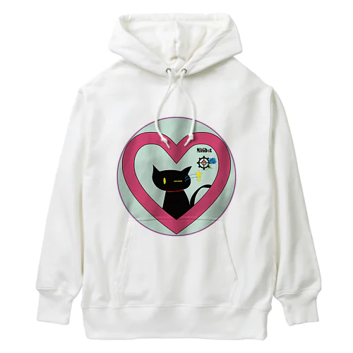 magboxシリーズ　～ウィンク黒猫～ Heavyweight Hoodie