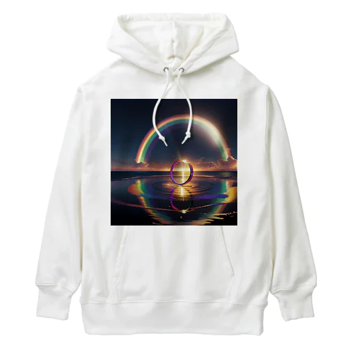 Rainbow Ring Heavyweight Hoodie