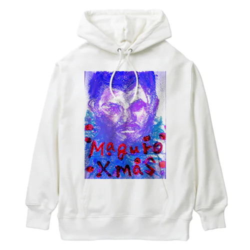 maguro Merry Christmas Heavyweight Hoodie