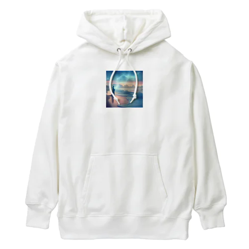 ウェーブ・ウィスパー Heavyweight Hoodie