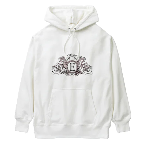 クラシカルデザインeriamo Heavyweight Hoodie