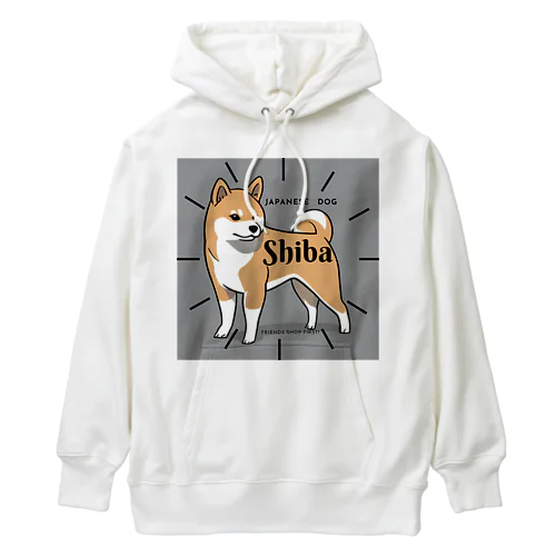 ジャパニーズわんこShiba Heavyweight Hoodie