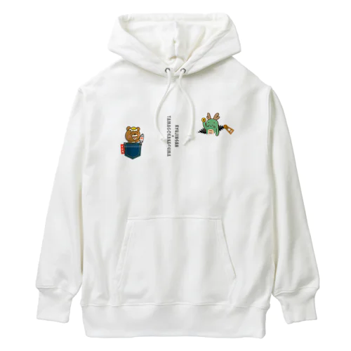 龍神さんと卵かけグマ その2 Heavyweight Hoodie