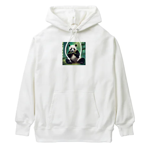 むしゃむしゃパンダくん Heavyweight Hoodie