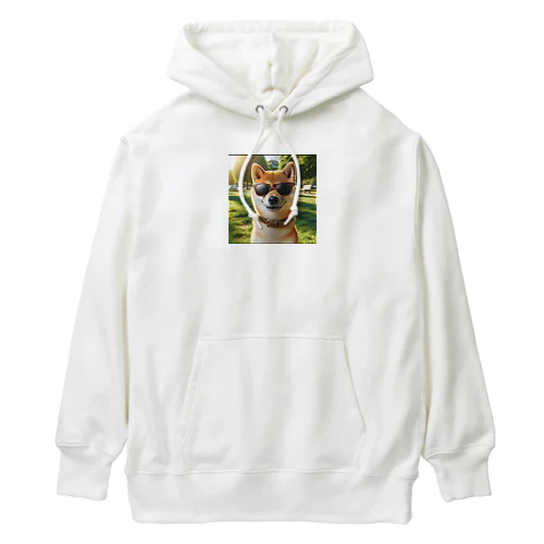 グラサン柴 Heavyweight Hoodie