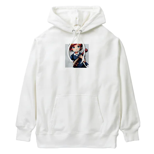 オケ部入団希望の リンちゃん Heavyweight Hoodie