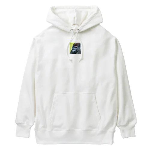 微笑むゴリラ Heavyweight Hoodie