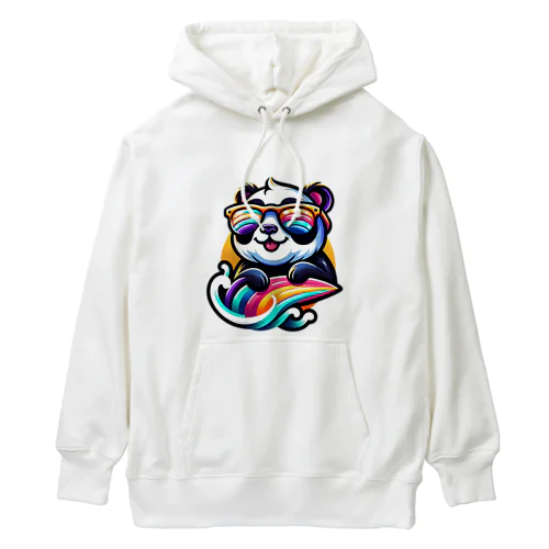 サーフパンダ_Blue SHORELINE Heavyweight Hoodie