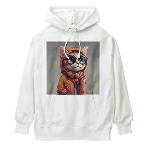 オシャレな子猫さん Heavyweight Hoodie