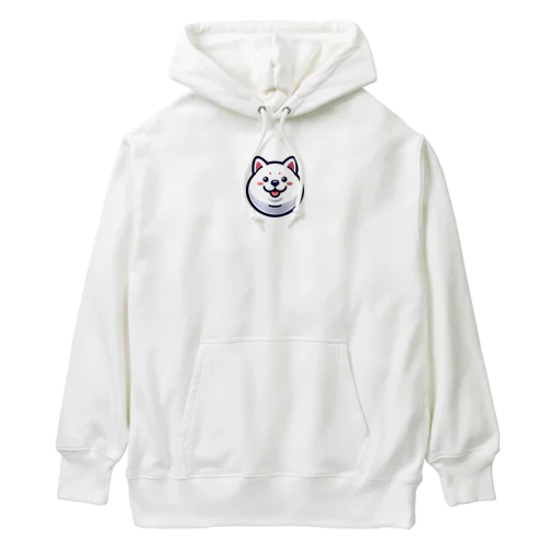 丸顔シリーズ柴犬バージョン Heavyweight Hoodie