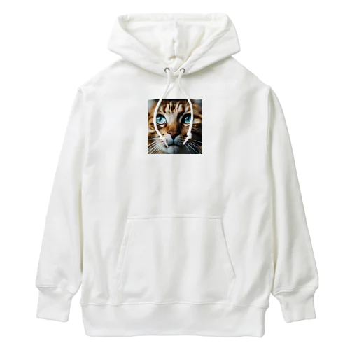 考え事している猫 Heavyweight Hoodie