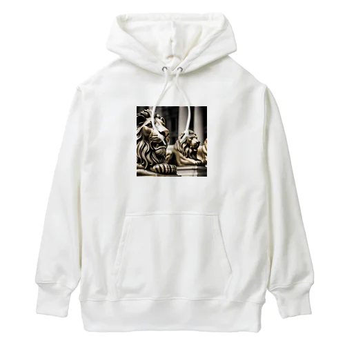 鎮座する金獅子 Heavyweight Hoodie