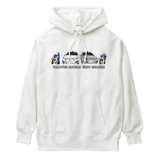 交機追っかけ隊 Heavyweight Hoodie
