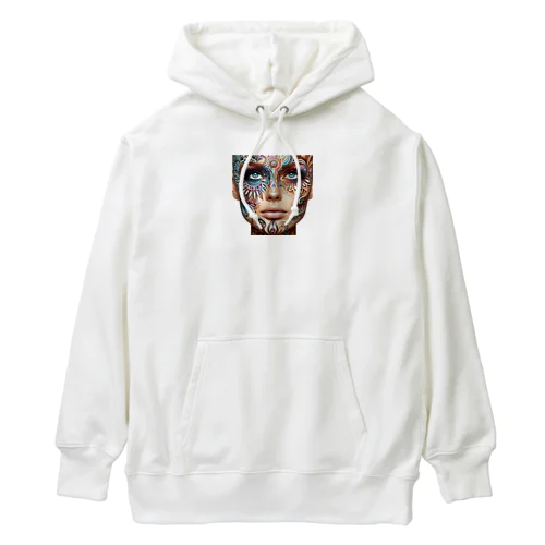 MANDALA MAKEUP Heavyweight Hoodie