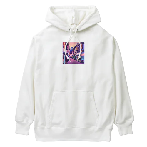 薄暮ネオン Heavyweight Hoodie