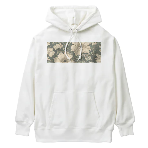 淡い花柄 上品 大人っぽい Heavyweight Hoodie