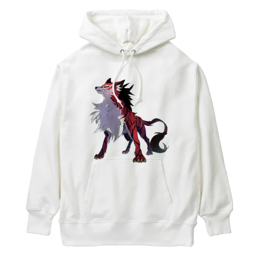 デジタルUMA：ジェヴォーダンの獣 Beast of gevaudan Heavyweight Hoodie