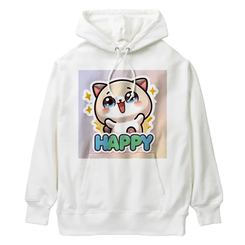 LINEスタンプっぽいデザインの可愛らしい画像です！ Heavyweight Hoodie