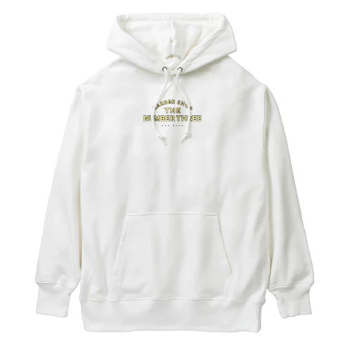 barber shop the number three apparel line Heavyweight Hoodie