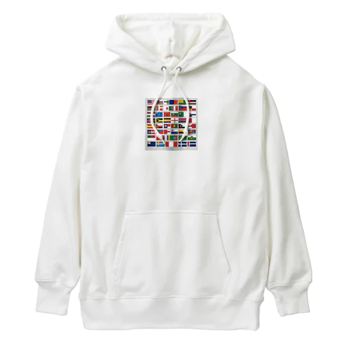 世界国旗 Heavyweight Hoodie