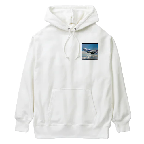 フィリピンの旅客機 Heavyweight Hoodie