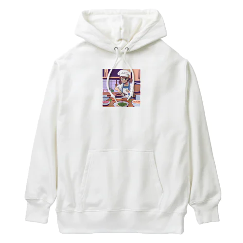 クッキングガール Heavyweight Hoodie